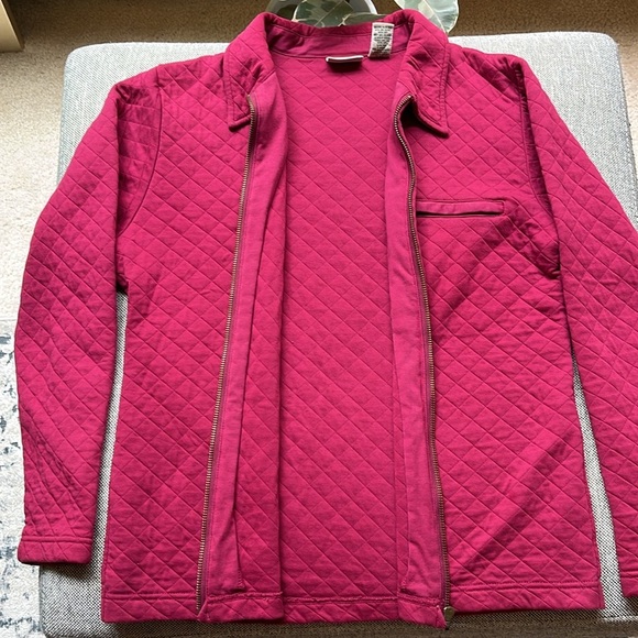 Vintage LL Bean Womens Cranberry Quilted Zip up jacket , Size: S - Picture 11 of 17